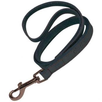 Correa para Perro de Cuero Gloria Oasis Negra - 2.1 x 100 cm