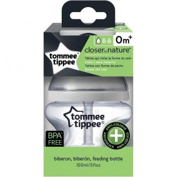 Tommee Tippee Advanced Anti-Colic 150ml Baby Bottle with Heat Sensing Technology