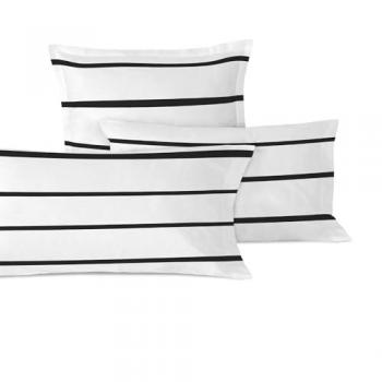 Funda de Almohada Multicolor 60x70 cm 100% Algodón Calidad 150 HappyFriday Blanc Blush Sand