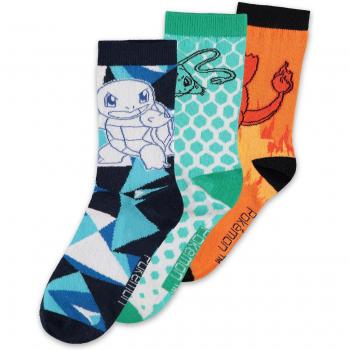 Calcetines Pokemon Pack de 3 Pares Crew 39-42