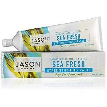 Jason - Pasta de dientes completamente natural, mar fresco -paquete de 2 Jason Natural Cosmetics