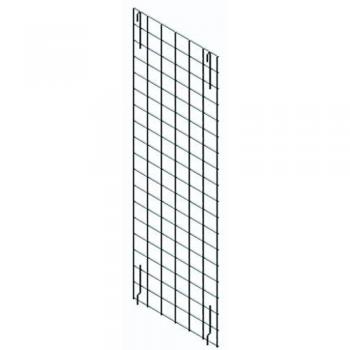 Estantería metálica Archimede con respaldo vertical 53 cm x 152 cm para cocina, baño, garaje y vestidor