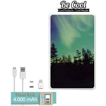 Becool® - Batería Externa Power Bank 4000 mah + Gratis 1 cable USB-MicroUsb