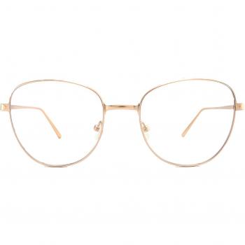 Karun Dew KAUF0312 Men's Eyeglasses Gold Size 56 - Blue Light Block Available
