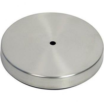 Base para cenicero Securit de acero inoxidable, diámetro 24 cm, altura 25 cm