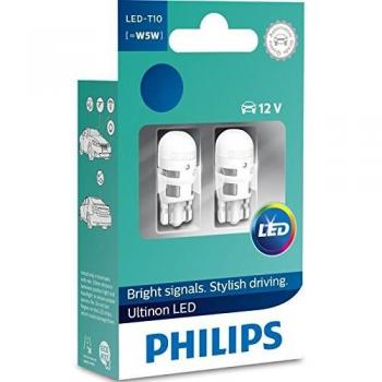 Philips Ultinon LED W5W 4000K Bombillas de Coche