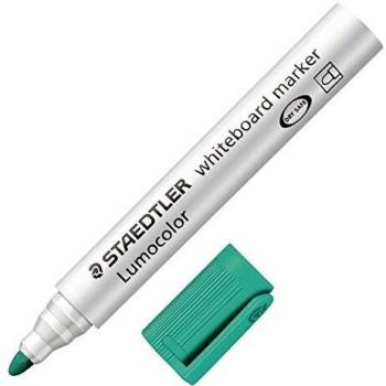 Staedtler 720950 - Marcador para pizarra, punta redonda, color verde