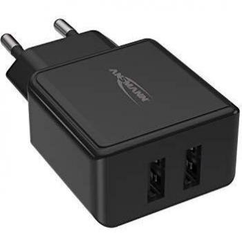 Ansmann HC212 Universal Negro Corriente alterna Interior