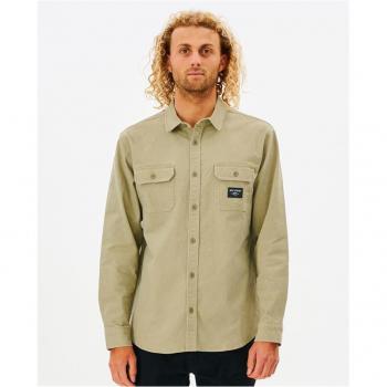 Camisa de Manga Larga Hombre Rip Curl Epic Beige