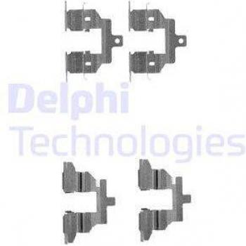 Kit de accesorios pastilla de freno de disco DELPHI LX0531