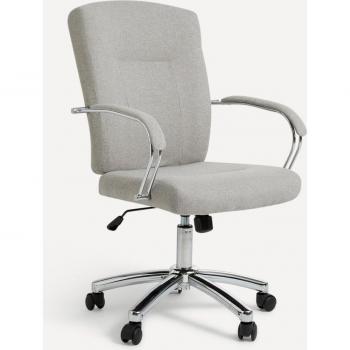 Silla de escritorio Brenda con diseño ergonómico y respaldo ajustable