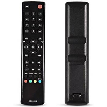 Annadue Control Remoto de TV dedicado, Control Remoto de reemplazo para TV TCL RC3000E02, Control Remoto