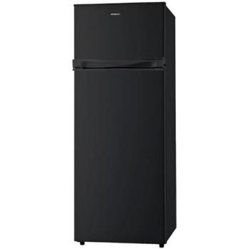 Frigorífico Dos Puertas Infiniton FG-A145N, 200 L, 143 cm, Eficiencia Energética E, Negro, Defrost, LED Interior, Tirador Integrado, Ancho 55 cm, Regulación