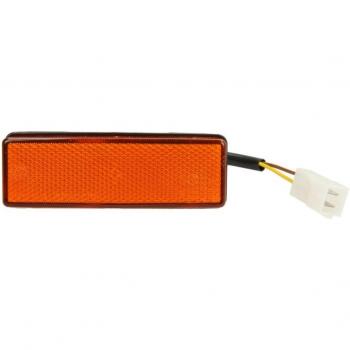 Luz intermitente OLSA 1.42.060.00 - Piloto intermitente, color ámbar, voltaje de 12V, potencia de 21W, tipo de conexión: cableado directo, diseño