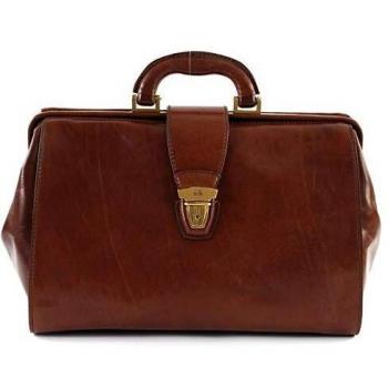 The Bridge Unisex's Bags Handbag Brown Noos, Size: ONE SIZE, Brown male, The Bridge Today Business Doctor Case Leather 37 cm brown