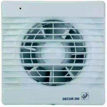 S&P 5210102900 DECOR-200 CR Extractores de Baño, 230V, 50Hz