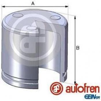 Émbolo de pinza de freno Autofren Seinsa D02551, pistón de freno con características específicas para vehículos, fabricado por Autofren Seinsa