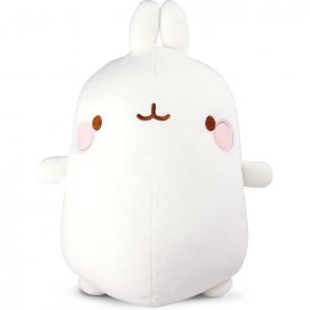 Peluche Elástico NICI Conejo Molang 48cm - Peluche de alta calidad, diseño adorable de conejo Molang, tamaño 48 cm, suave y elástico, ideal para abrazar y decorar