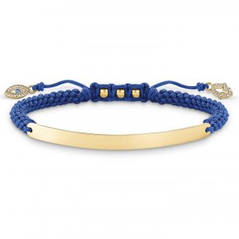 Pulsera Mujer Thomas Sabo Love Bridge 925 Plata Dorado con Ojo de Nácar