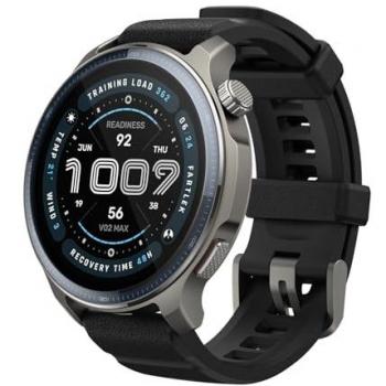 Smartwatch Amazfit Balance 2, AMOLED 1.5, GPS Dual Band, WiFi, Monitorización Avanzada de Salud, Batería de 21 Días, Negro