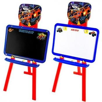 Blaze And The Monster Machine Blaze & Monster Machine Pizarra Doble Cara con 3 Patas de plástico