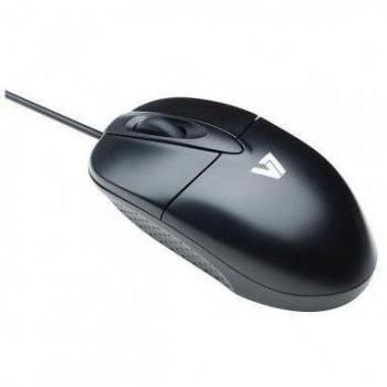 V7 Ratón Óptico con Rueda USB Negro OEM