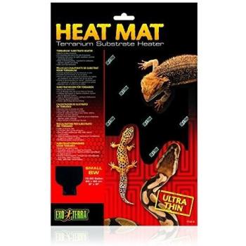 Exo Terra Esterilla Térmica Dorado - Esterilla térmica para reptiles, proporciona calor mediante tecnología de infrarrojos, fácil de instalar, resistente al agua, tamaño 20W (30x15 cm), ideal para terrarios y