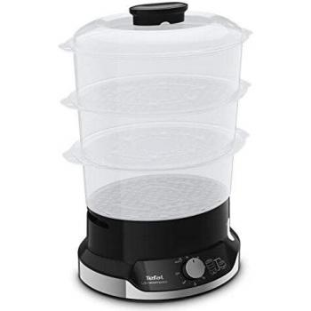 Tefal VC204865 VC204865-Negro, vaporizador de alimentos, ultracompacto, 800 W, negro