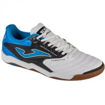 Joma Zapatillas de Fútbol Sala Cancha In 2402 Indoor (Blanco, Sistema Tallas Calzado EU, Adulto, Mediano, Número 42)