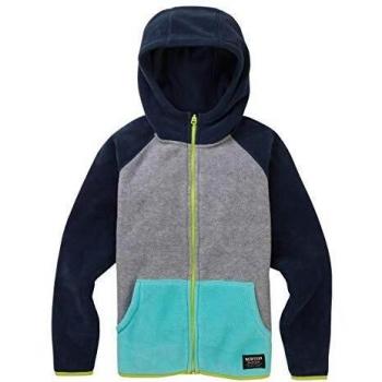 Burton Spark Sudadera, Niñas, Gray Heather/Dress Blue, XL