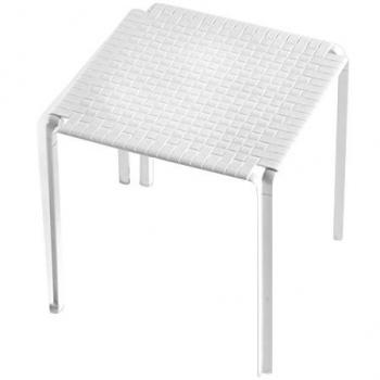 Kartell Mesa Ami Ami, Brillante Blanco/Estructura Blanca
