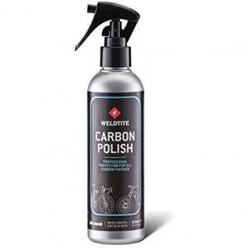 Weldtite Esmalte de Ciclismo de 250 ml, Acabado Elegante Que Protege tu Bicicleta de los Rayos UV, Esmalte de Carbono, 250 ml, Gris, 250 ml