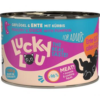 Lucky Lou Adult 6 x 200 g - Aves de corral y pato