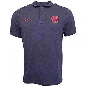 NIKE AT4459-475 Polo Shirt, Dark Obsidian/Sonic Yellow, L Mens