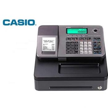 Casio SE-S100S-SIL - Caja registradora electrónica, Pantalla LCD
