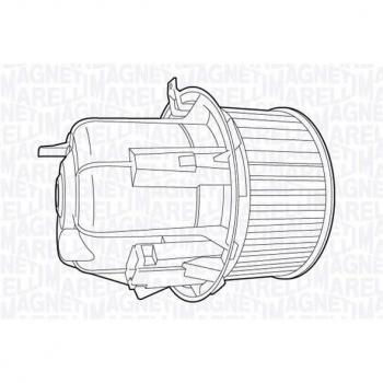 Ventilador habitáculo MAGNETI MARELLI 069412704010 - Interior blower, compatible con diversos modelos de vehículos, alta eficiencia en el flujo de aire, fácil instalación, diseño compacto y duradero
