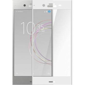 Protector de pantalla Avizar Cristal Templado Borde Blanco para Sony Xperia XZ1