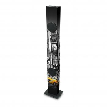 Muse M-1080 NY 20W Negro, Color blanco altavoz - Altavoces