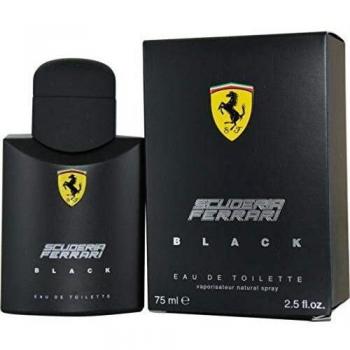 Ferrari Scuderia Black Eau de Toilette Vaporizador para Hombre, 75 ml