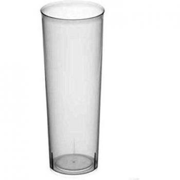 MAXI-PRODUCTS Vaso Plastico Tubo Irrompible 320cc 6 Unidades