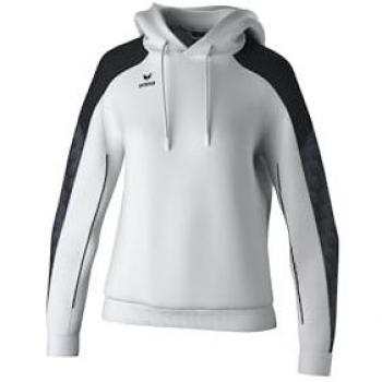 Erima Women's Evo Star Hoodie White/Black Size 44