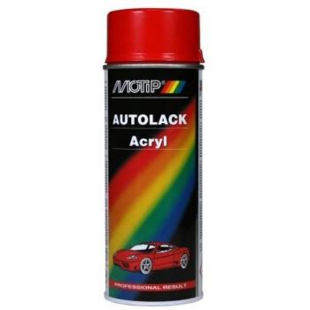 Bomba de Pintura Roja Motip 41730 - Laca Acrílica para Vehículos 400 ml