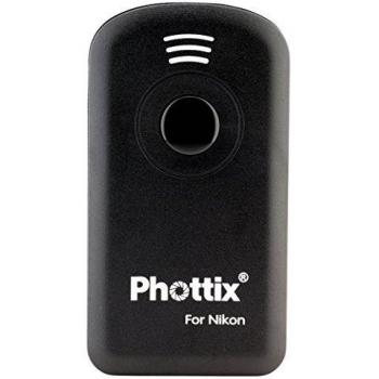 Phottix 10004 - Mando a Distancia para cámaras Digitales Nikon, Negro