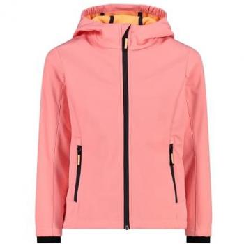 CMP Chaqueta Softshell Kid G con capucha fija, Pesca, 116, modelo 3a29385n