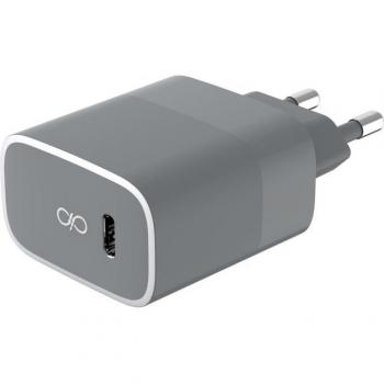 Cargador de Pared GaN USB-C 65W PD Gris