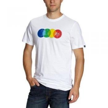 Rough Guides Technicolor - Camiseta para hombre, tamaño XL, color blanco