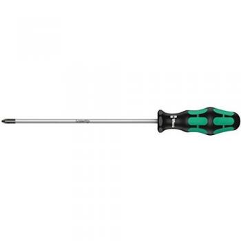 Klein Tools 603-4 #2 Phillips Screwdriver with Cushion Grip, Precision Machined Tip, 8-Inch Round Shank