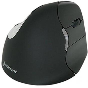 Evoluent VMOUS4RBTHY Bluetooth Right Handed Vertical Mouse 4 right mac, White