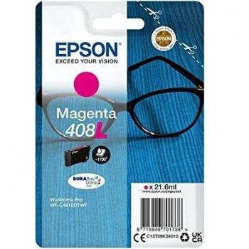 Epson 408XL High Capacity Magenta DURABrite Ultra Ink Cartridge (C13T09K34010)