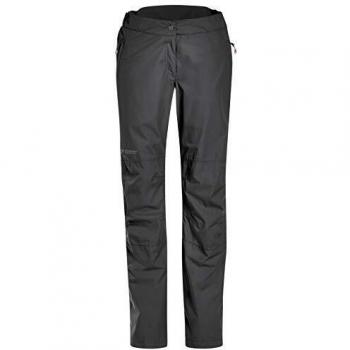 Maier Sports Women's Raindrop L Waterproof Windproof Outdoor Pants Black Size 42